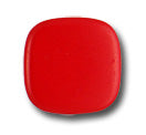 Square Lipstick Red Plastic Button (Made in France)