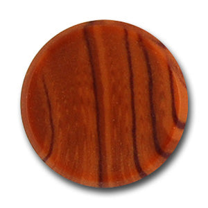 Concave Wood Grain Plastic Button
