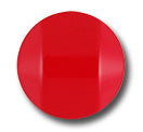 Lipstick Red Plastic Button