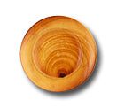 Scorched Oak Wood Button