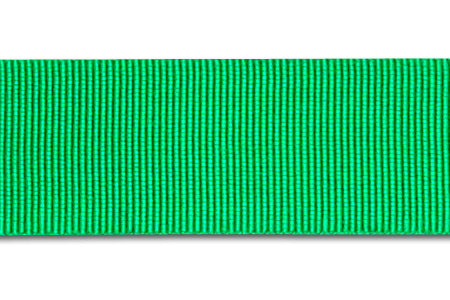 Kelly Green Rayon Petersham Grosgrain Ribbon (Made in Japan)