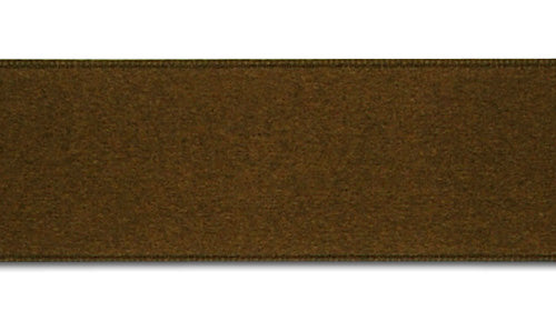 Brown Double-Faced Satin Ribbon