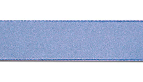 French Blue Double-Faced Silk Satin Ribbon