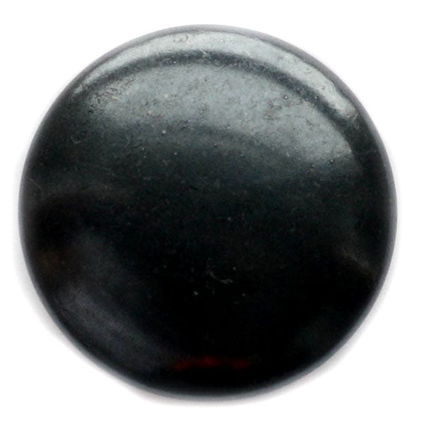 Classic Slightly Domed Gunmetal Blazer Button (Made in USA by Waterbury)