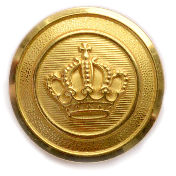 Coronet Brass Blazer Button (Made in USA by Waterbury)