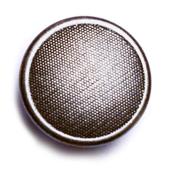 Pebbled Antique Silver Blazer Button (Made in USA by Waterbury)