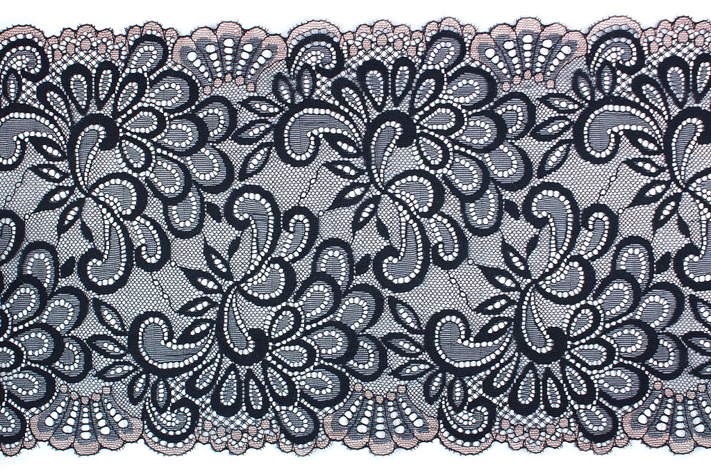 8 Beige Floral Chantilly Lace – Britex Fabrics