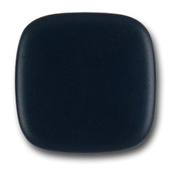 Square Navy Blue Plastic Button (Made in France)