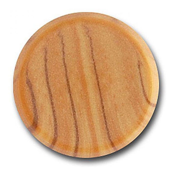 1 1/8" Pine Faux Wood Grain Plastic Button