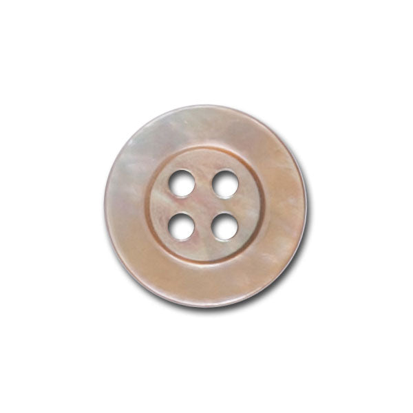 Classic Brown Mother of Pearl Shell Button