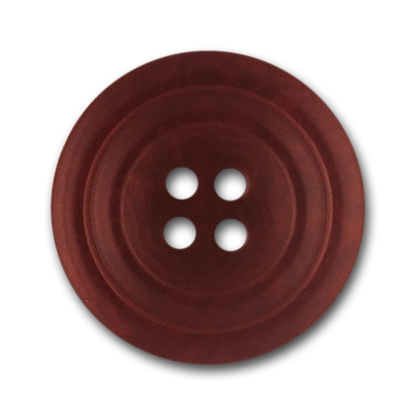 Four-Hole Burgundy Wine Corozo Button (Made in Italy)