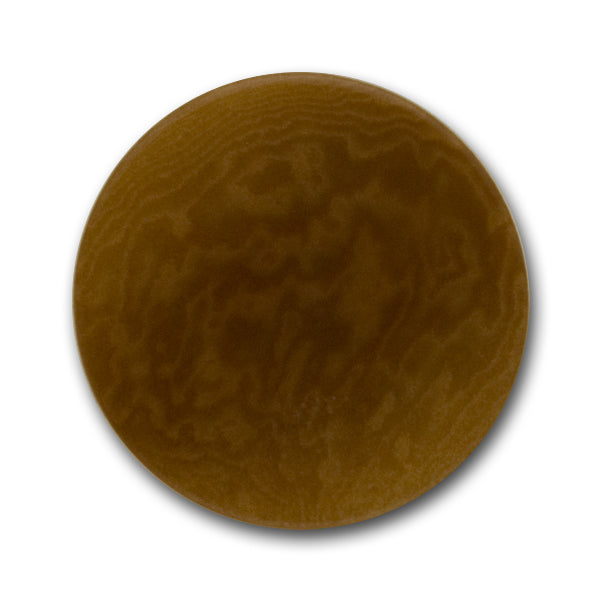Glossy Caramel Corozo Button (Made in Italy)