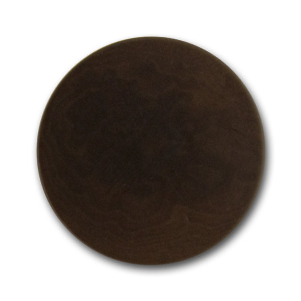 Bitterweet Brown Flat Corozo Button (Made in Italy)