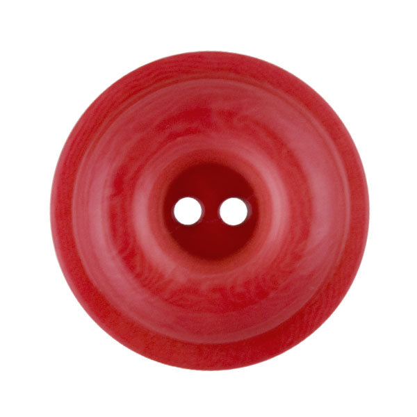Cherry Red Corozo Button (Made in Italy)
