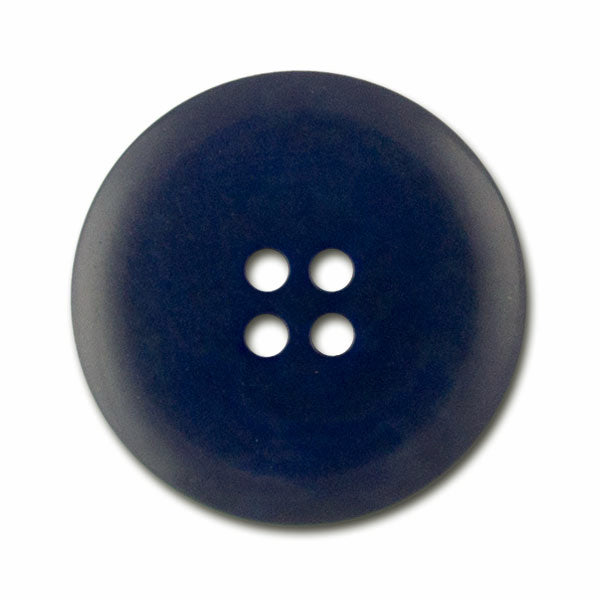 Four-Hole Navy Corozo Button (Made in Spain)