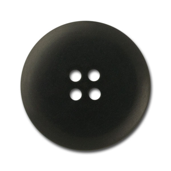 Four-Hole Black Corozo Button (Made in Spain)