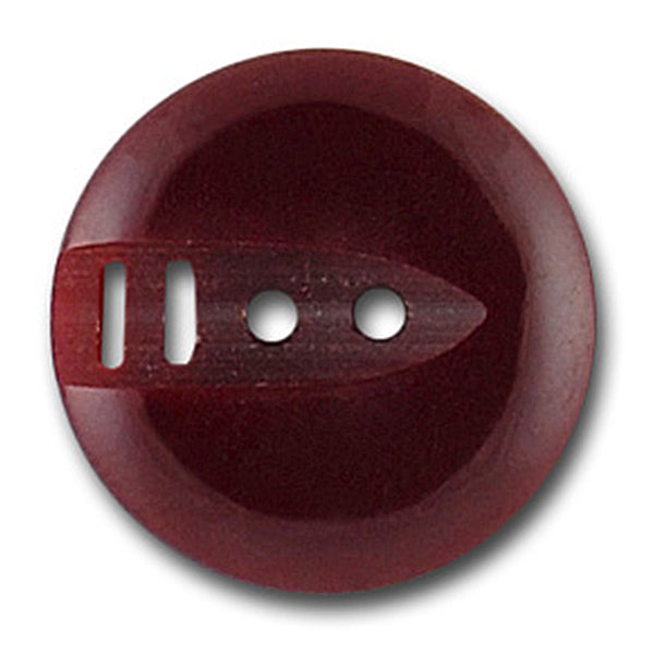 3/4" Cabernet Wedgie Vintage Button