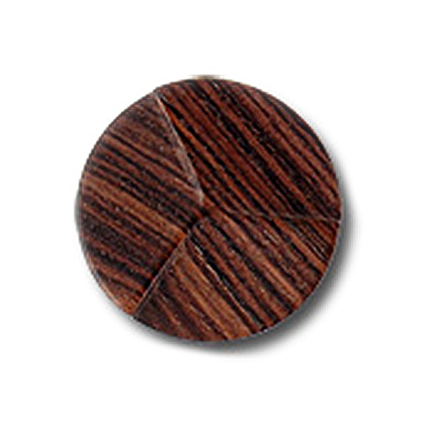 Raised Pinwheel Wood Button