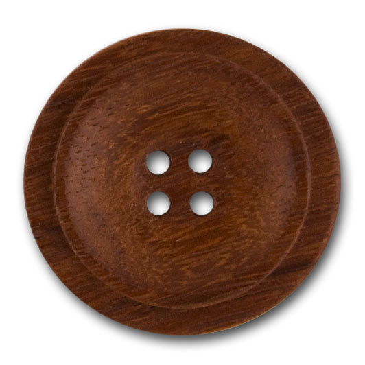 Walnut Wood Button