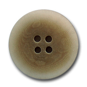 Four-Hole Khaki Corozo Button (Made in Italy)