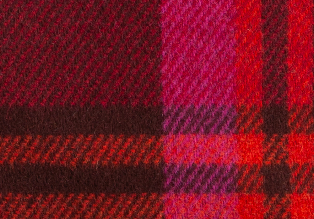 Truffled Temptation Reversible Plaid Wool Coating