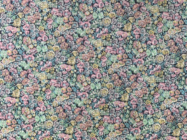 Chive Pink & Green Liberty of London Tana Cotton Lawn (Made in England)