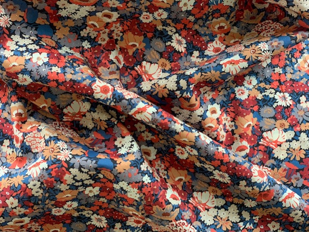 Thorpe Autumnal Liberty of London Tana Cotton Lawn (Made in Italy)