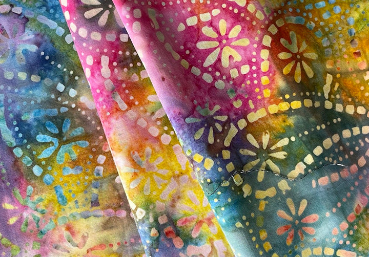 Rainbow Delight Cotton Batik (Made in Indonesia)