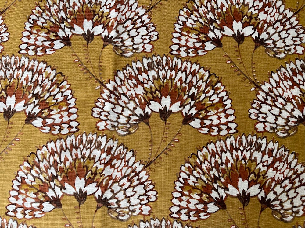 Merlot Mock Cockscombs Cotton (Made in France)
