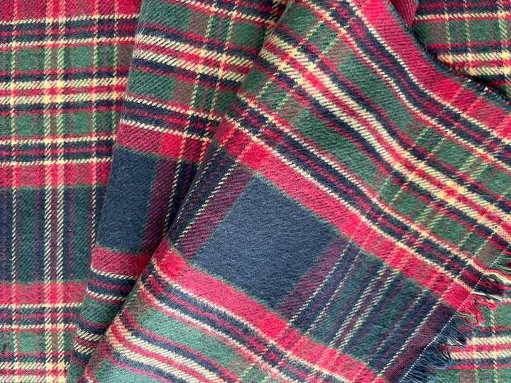 Sophisticated Lumberjack Plaid Cotton Flannel