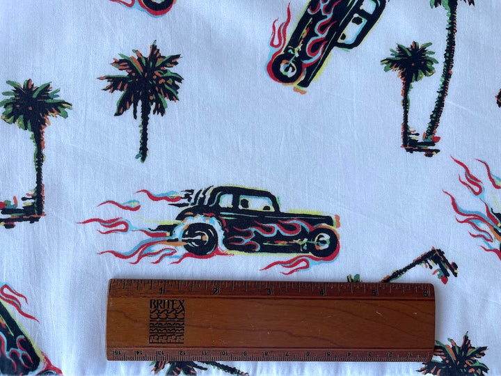 Funky Beach Low Riders Cotton Lawn (Made in Italy)