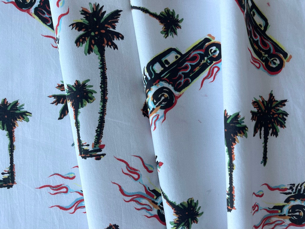 Funky Beach Low Riders Cotton Lawn (Made in Italy)