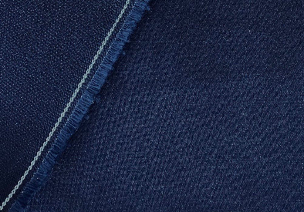 Cotton Fabric, Rich Indigo Cotton Denim Twill (Made in Japan) – Britex  Fabrics