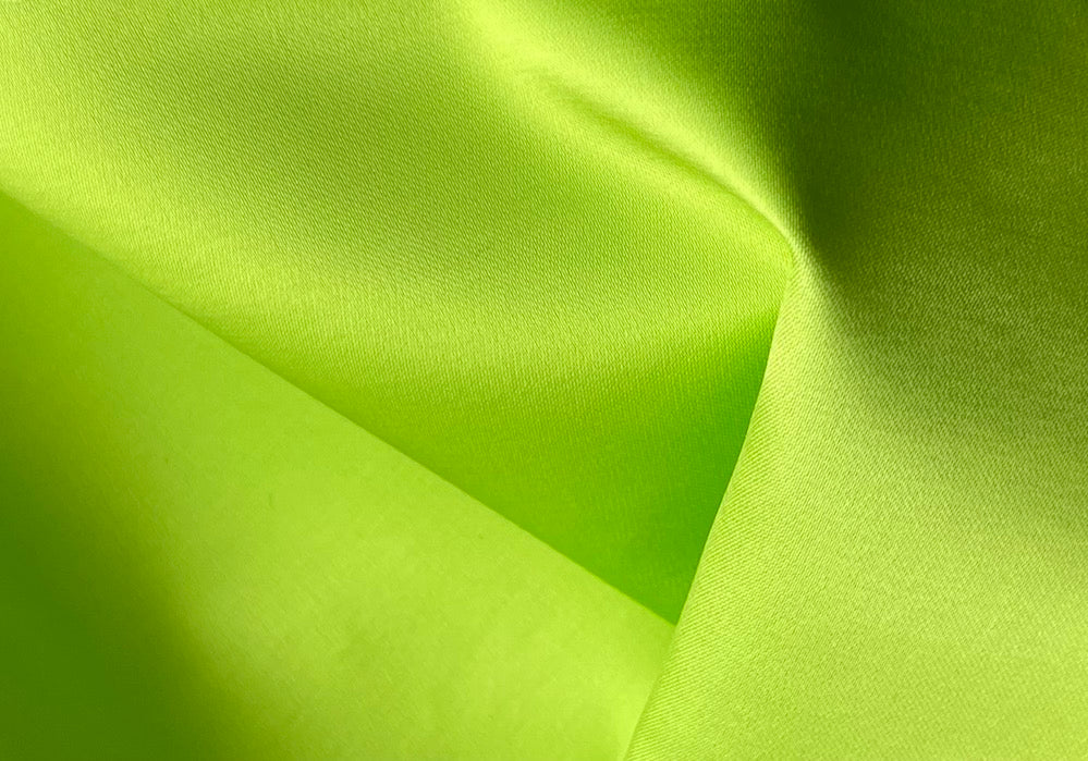 SEA SILK_BLEND KNIT / LIME_GREEN｜トップス