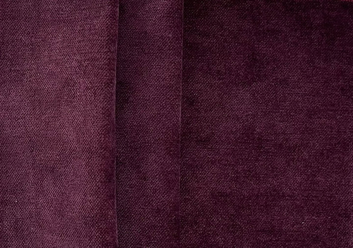 Pinot Wine Upholstery Chenille Velvet (Exclusively Made for Britex in Turkey)