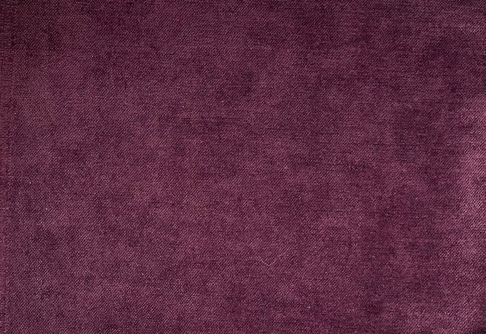Pinot Wine Upholstery Chenille Velvet (Exclusively Made for Britex in Turkey)