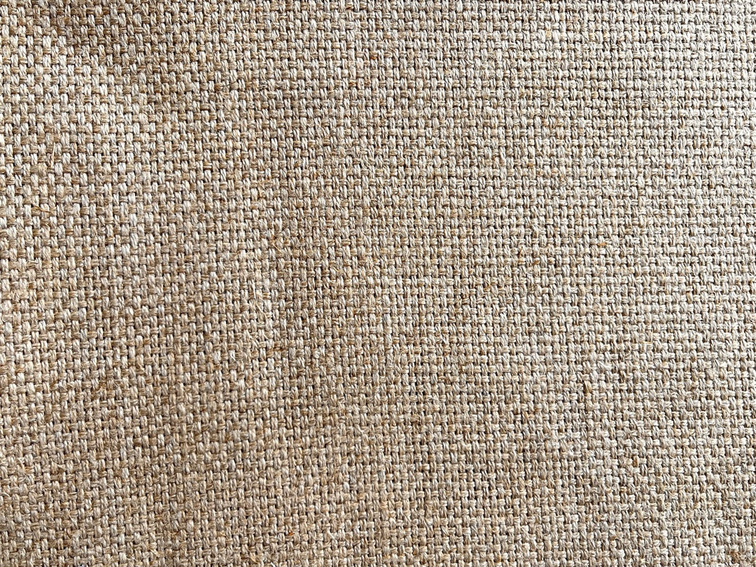 Elegant Wheated Buff Upholstery Linen (Made in Italy)