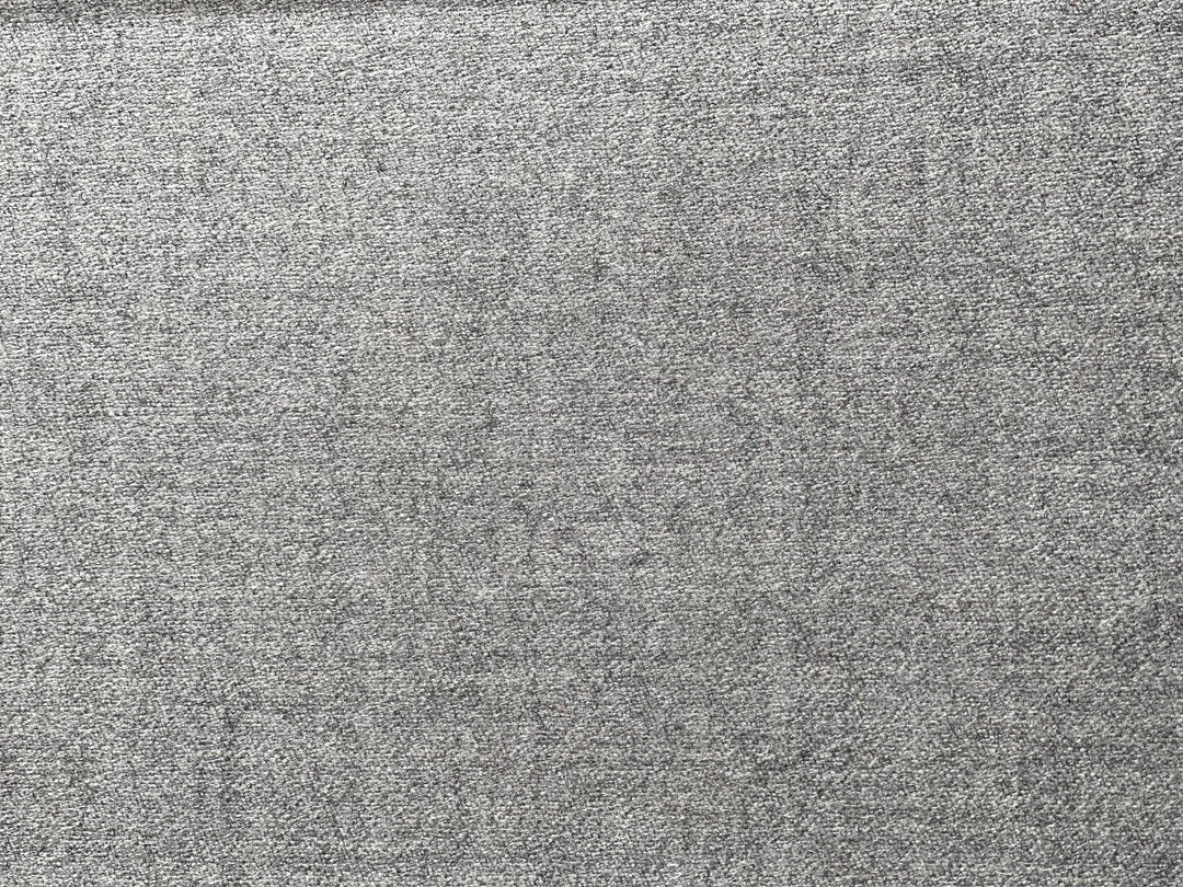 High-End Moderne Heathered Pearl Grey Wool Blend (Made in Italy)