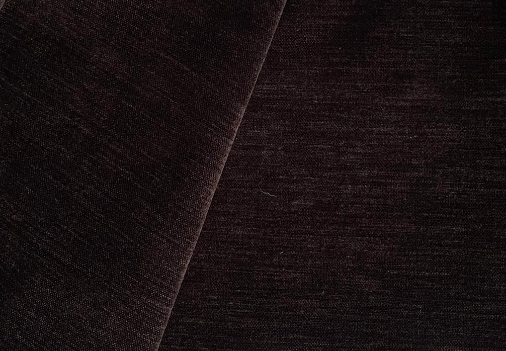 Toasty Expresso Upholstery Chenille Velvet (Exclusively Made for Britex in Turkey)