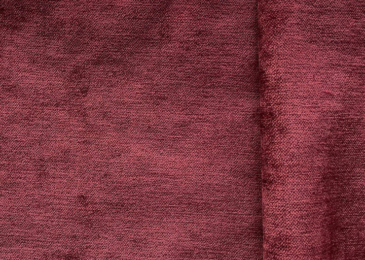 Burnt Merlot Upholstery Chenille Velvet (Exclusively Made for Britex in Turkey)