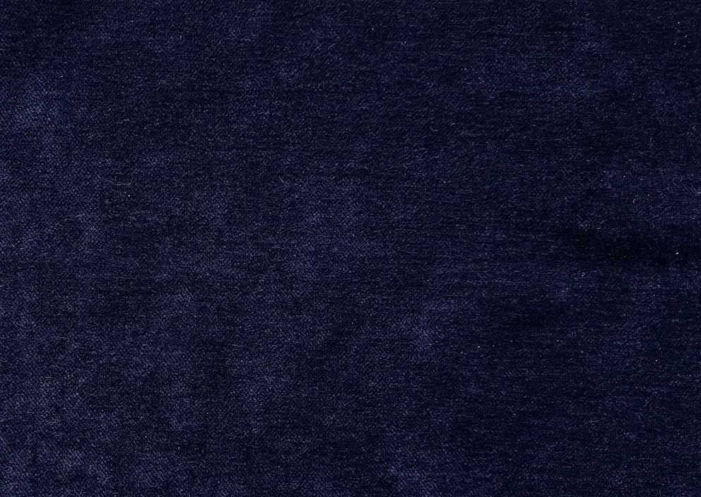 Midnight Ink Upholstery Chenille Velvet (Exclusively Made for Britex in Turkey)