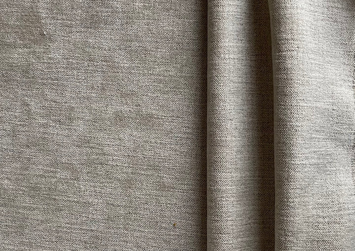 Milky Taupe Upholstery Chenille Velvet (Exclusively Made for Britex in Turkey)