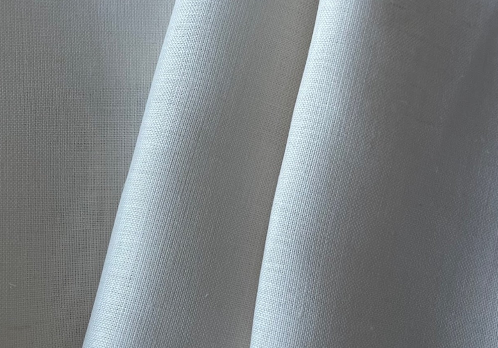 Mid-Weight Stiffer Neutral Parchment Linen (Made in Poland)