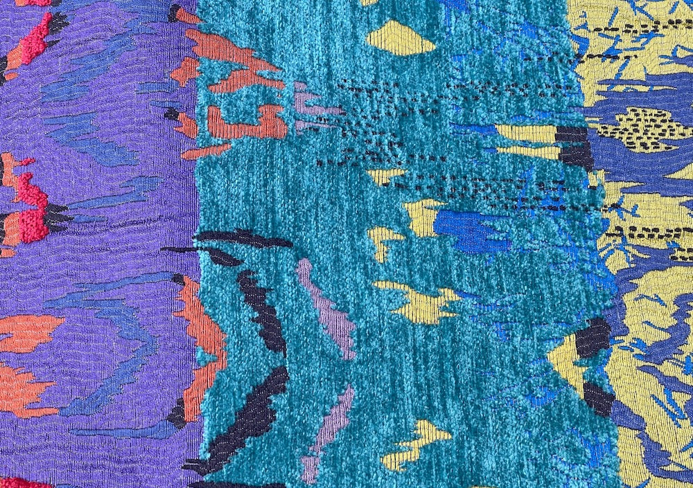 Toubkal Moroccan Sunrise Viscose Blend Chenille (Made in Turkey)