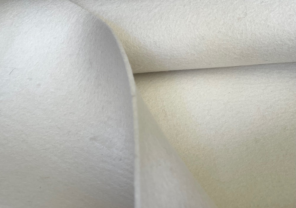 3mm White Wool Felt (Made in USA)