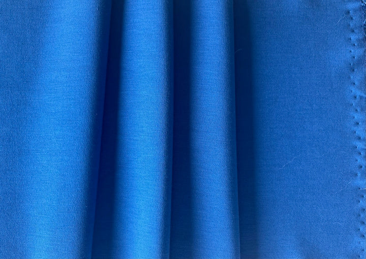 Radiant Sapphire Viscose Blend Ponte Double-Knit 