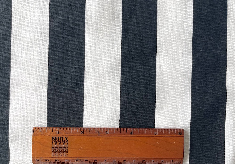 Lighter/Weight Striking Graphic 1 1/2" Striped Cotton Canvas (Made in USA)