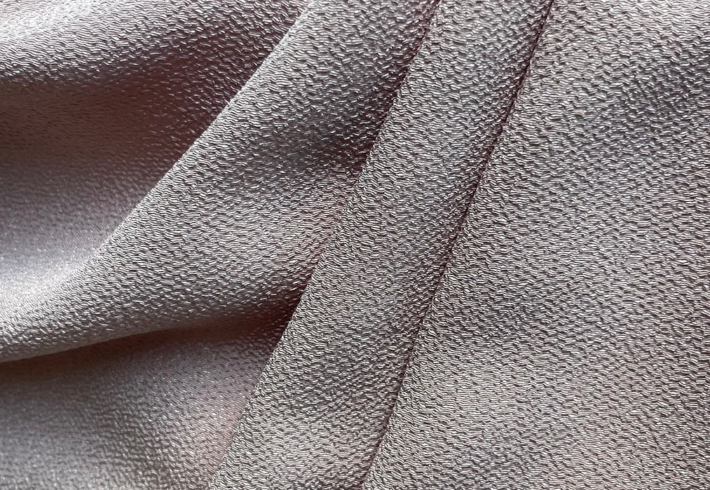 Sunset Mauve Polyester Chirimen (Made in Japan)
