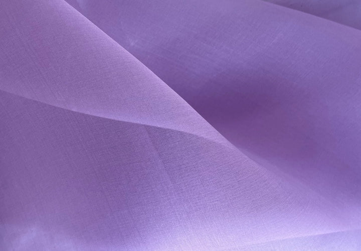 Sheer Gorgeous Pale Orchid Petal Silk Organza (Made in Italy)