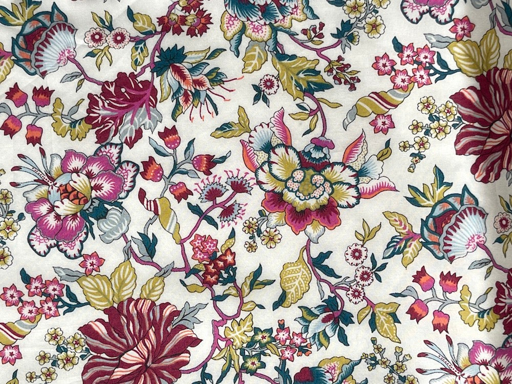 Christelle Pink Liberty of London Tana Cotton Lawn (Made in Italy)